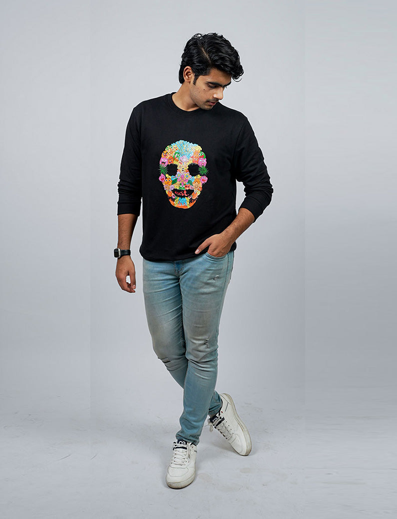 Skull - Black Sweatshirt