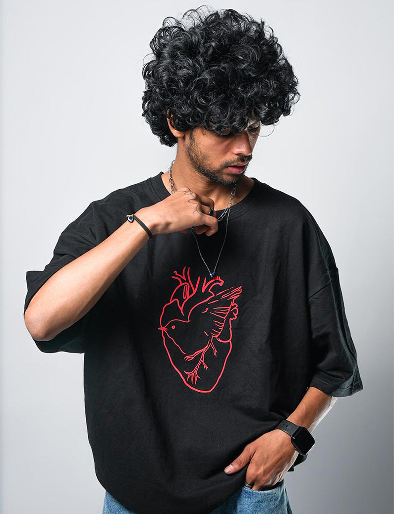 Bird in heart